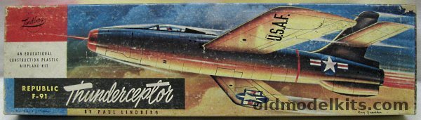 Lindberg 1/48 Republic F-91 Thunderceptor / XF-91, 513-98 plastic model kit